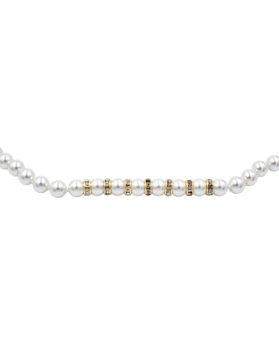 Foto 4 | Juego Collar Con Cristal Y Aretes Perla De Mallorca Arette