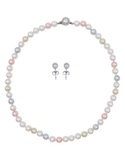 Foto 1 | Juego Collar Y Aretes Perla De Mallorca Arette