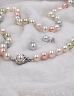 Foto 4 | Juego Collar Y Aretes Perla De Mallorca Arette