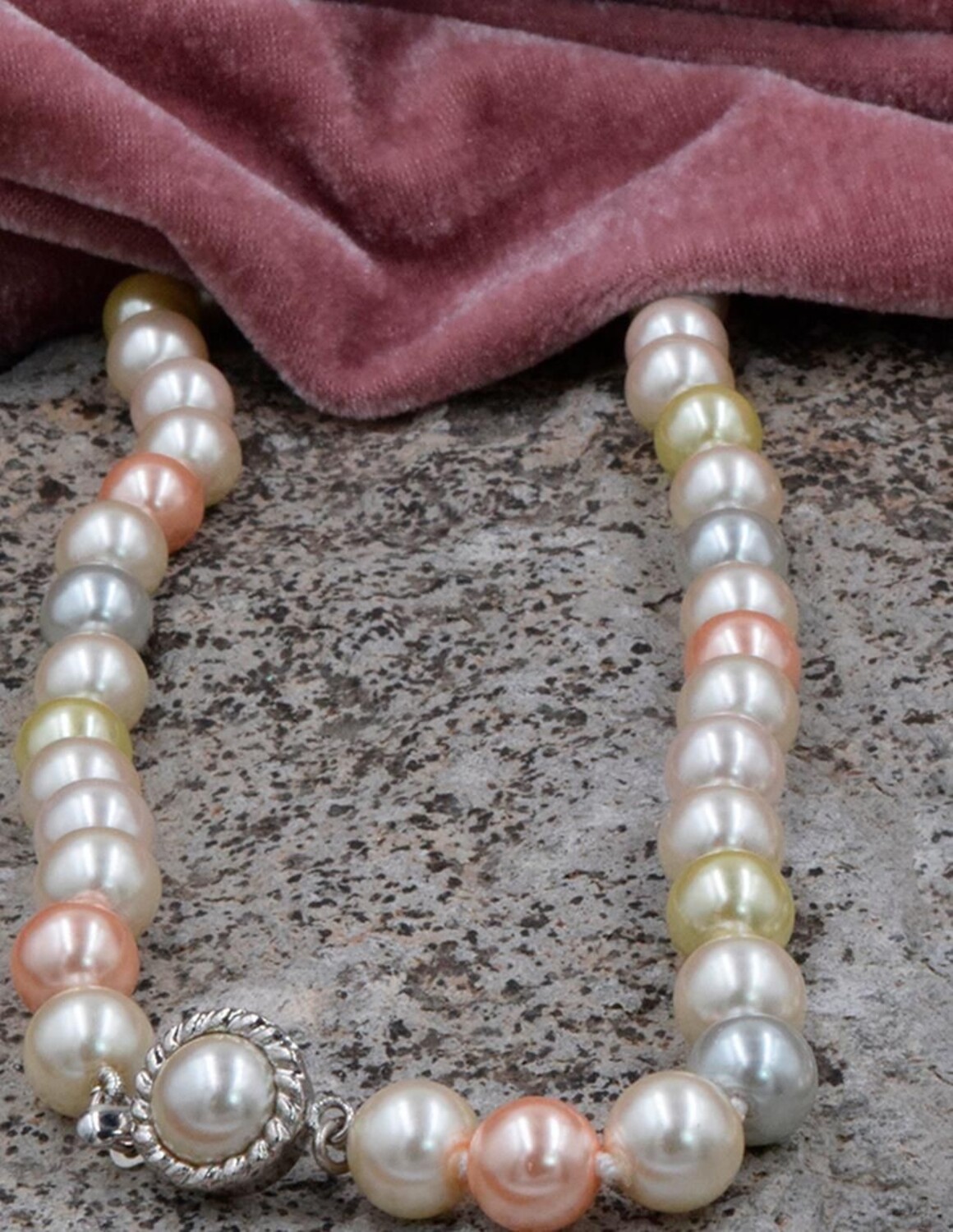Foto 6 pulgar | Juego Collar Y Aretes Perla De Mallorca Arette