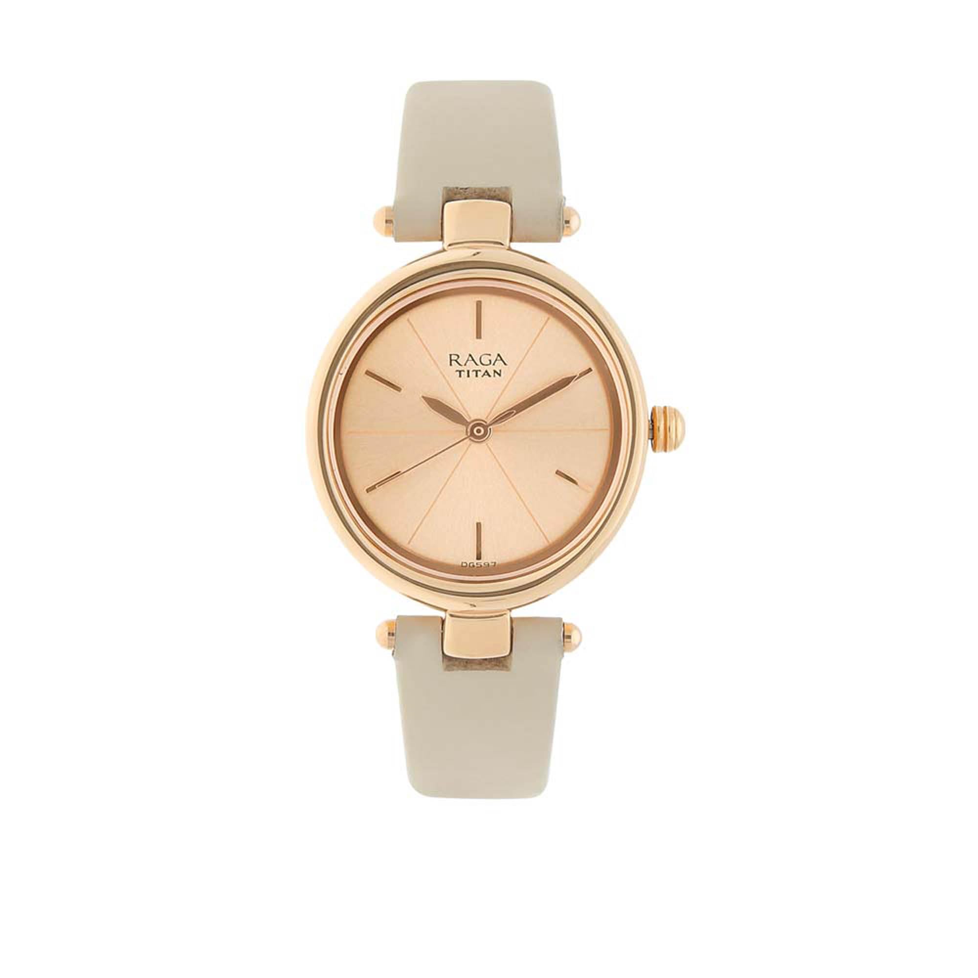 Foto 2 pulgar | Pulsera Watch Titan Raga Viva De Cuarzo Para Mujer  Resistente Al Agua - Venta Internacional.