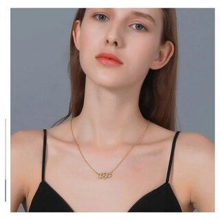 Foto 4 | Con Collar + Pendientes Flor Eterna Rosas Roja Corazón Infinito Belug Multicolor