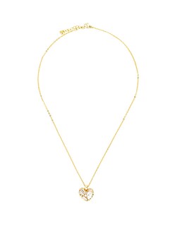 Foto 2 | Arete Y Collar De Corazón The Golden Store Chapa De Oro 18 K
