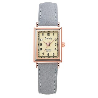 Foto 1 | Reloj Huoguo Correa De Poliuretano De Lujo Para Mujer Y Mujer Borde En Oro Rosa - Venta Internacional.