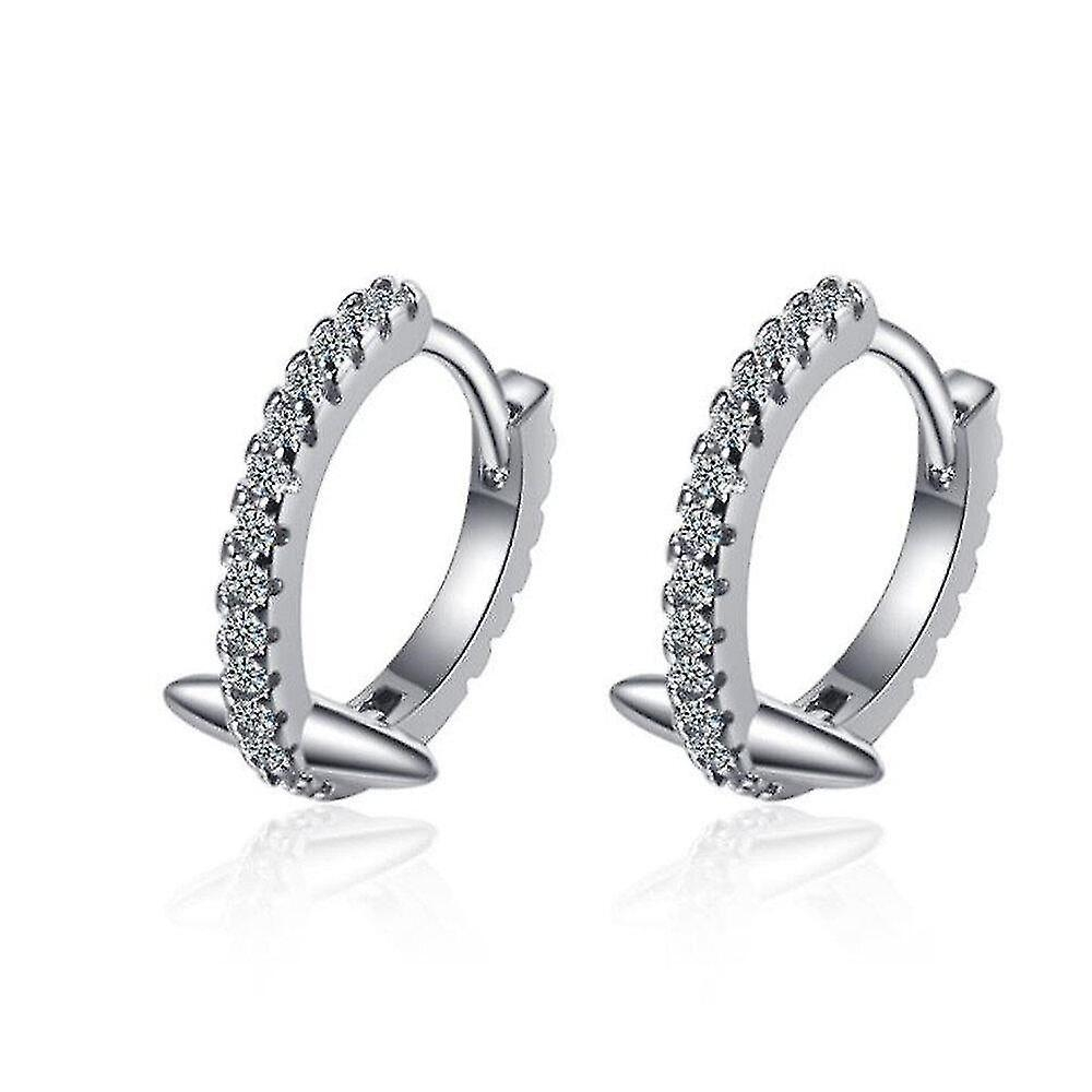 Foto 2 pulgar | Pendientes Huoguo  Joyería Moderna De Cobre Para Mujer (2 Unidades) - Venta Internacional.