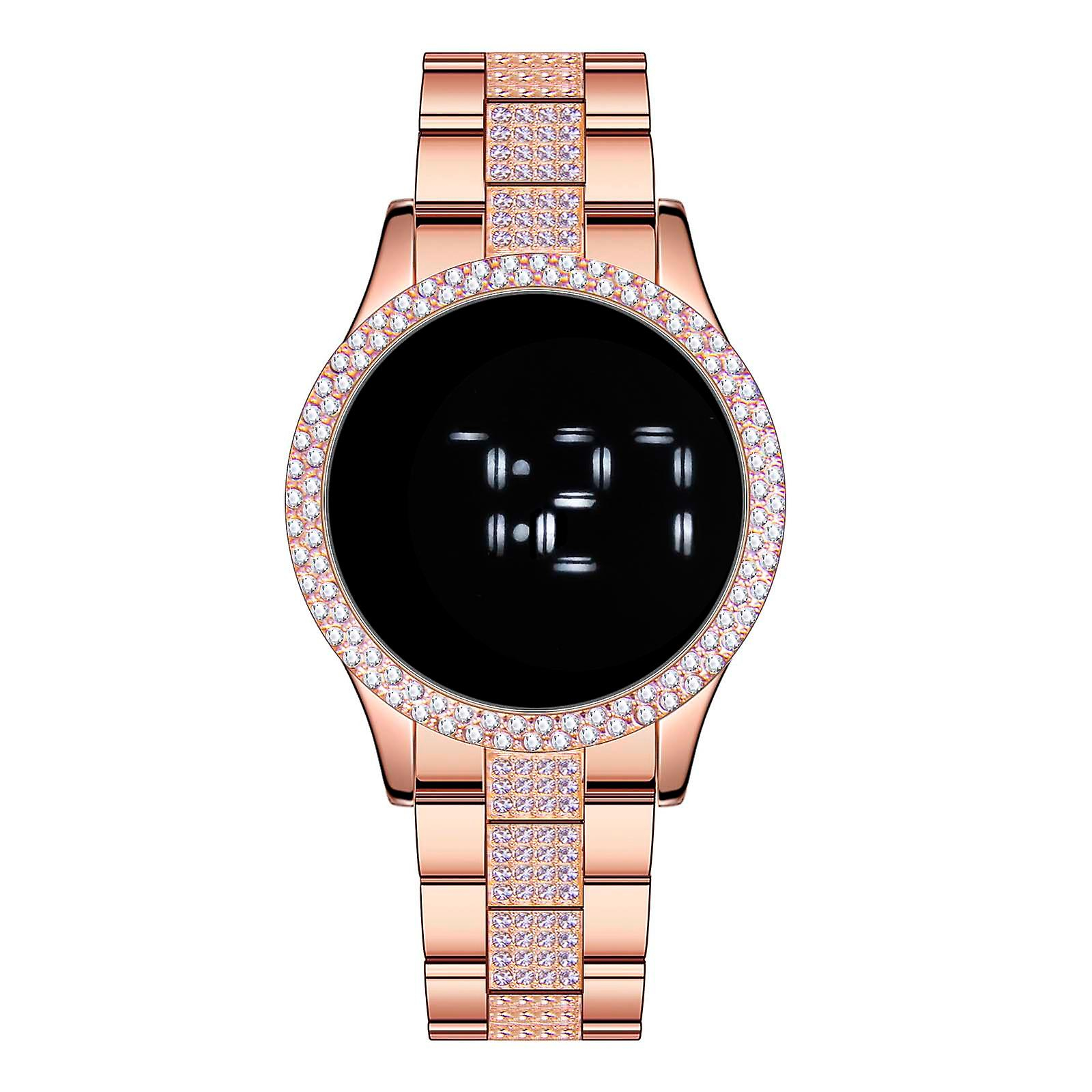 Foto 4 pulgar | Reloj Huoguo  Elegante Y Minimalista  Piel De Cuarzo Para Mujer - Venta Internacional.