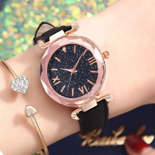 Foto 2 | Cinturón Unisex Watch Huoguo Con Diseño De Estrellas Diseño De Little Point Esmerilado - Venta Internacional.