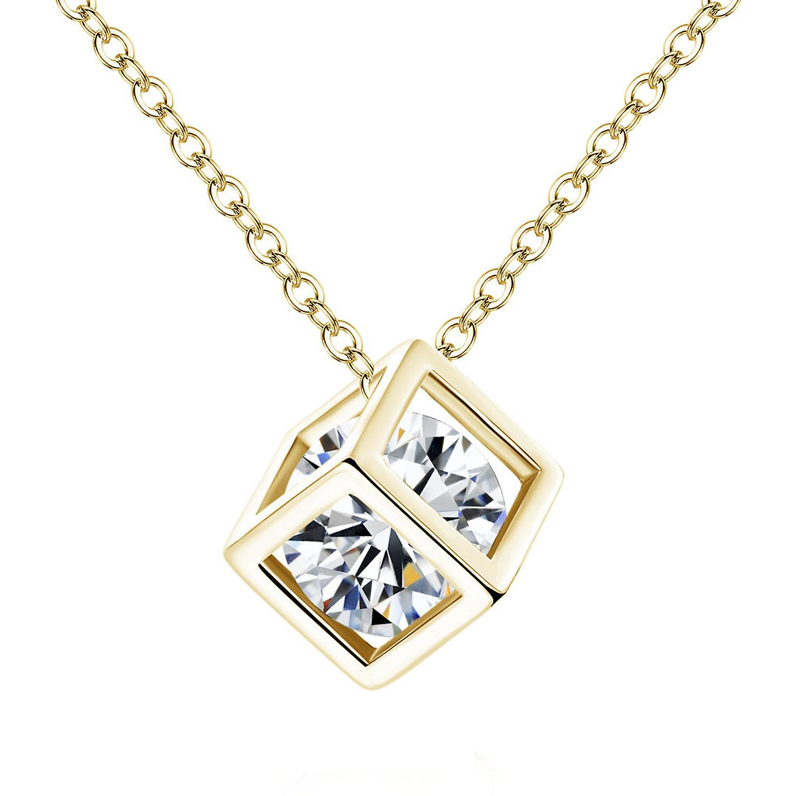 Foto 1 | Conjunto De Joyas Huoguo  Moderno Collar Con Pendientes En Forma De Gota De Cristal - Venta Internacional.