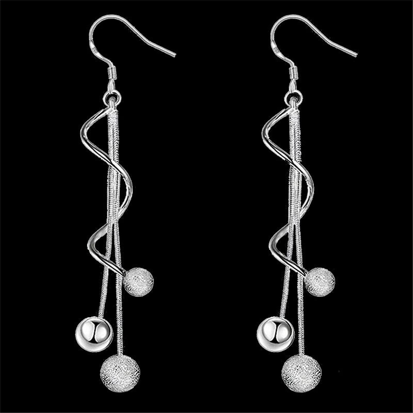 Foto 4 pulgar | Pendientes Huoguo  Largos Y Ligeros  Con Forma De Gota  A La Moda Para Mujer - Venta Internacional.
