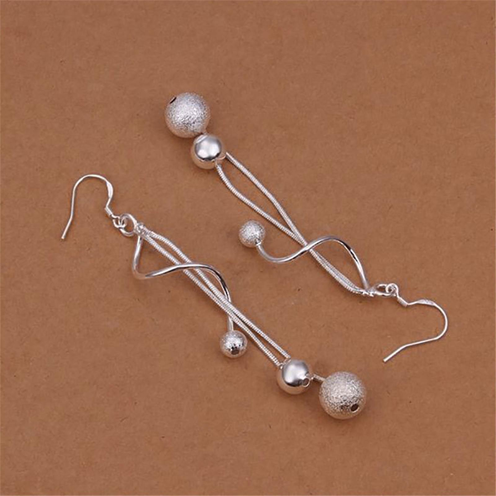 Foto 5 pulgar | Pendientes Huoguo  Largos Y Ligeros  Con Forma De Gota  A La Moda Para Mujer - Venta Internacional.