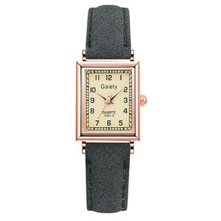 Foto 1 | Reloj Huoguo Correa De Poliuretano De Lujo Para Mujer Y Mujer Borde En Oro Rosa - Venta Internacional.