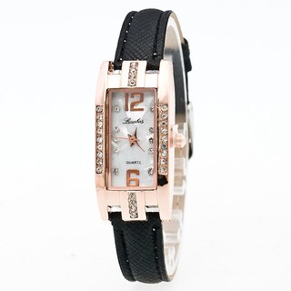 Foto 1 | Reloj De Pulsera Huoguo Fashion De Piel Con Puntero De Cuarzo Para Mujer - Venta Internacional.