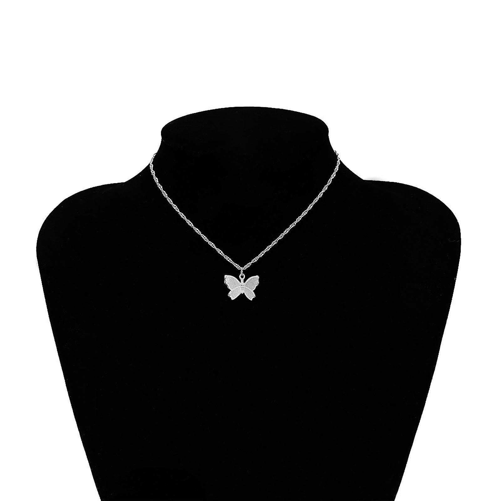 Foto 4 pulgar | Colgante Huoguo De Metal Con Borla En Forma De Mariposa Para Mujer - Venta Internacional.