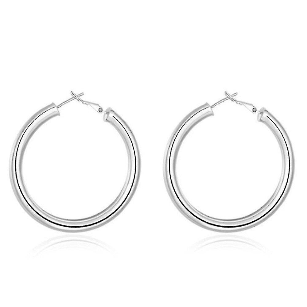 Foto 2 pulgar | Pendientes Huoguo De Aro Grande De Cobre Para Mujer (3 Unidades) - Venta Internacional.