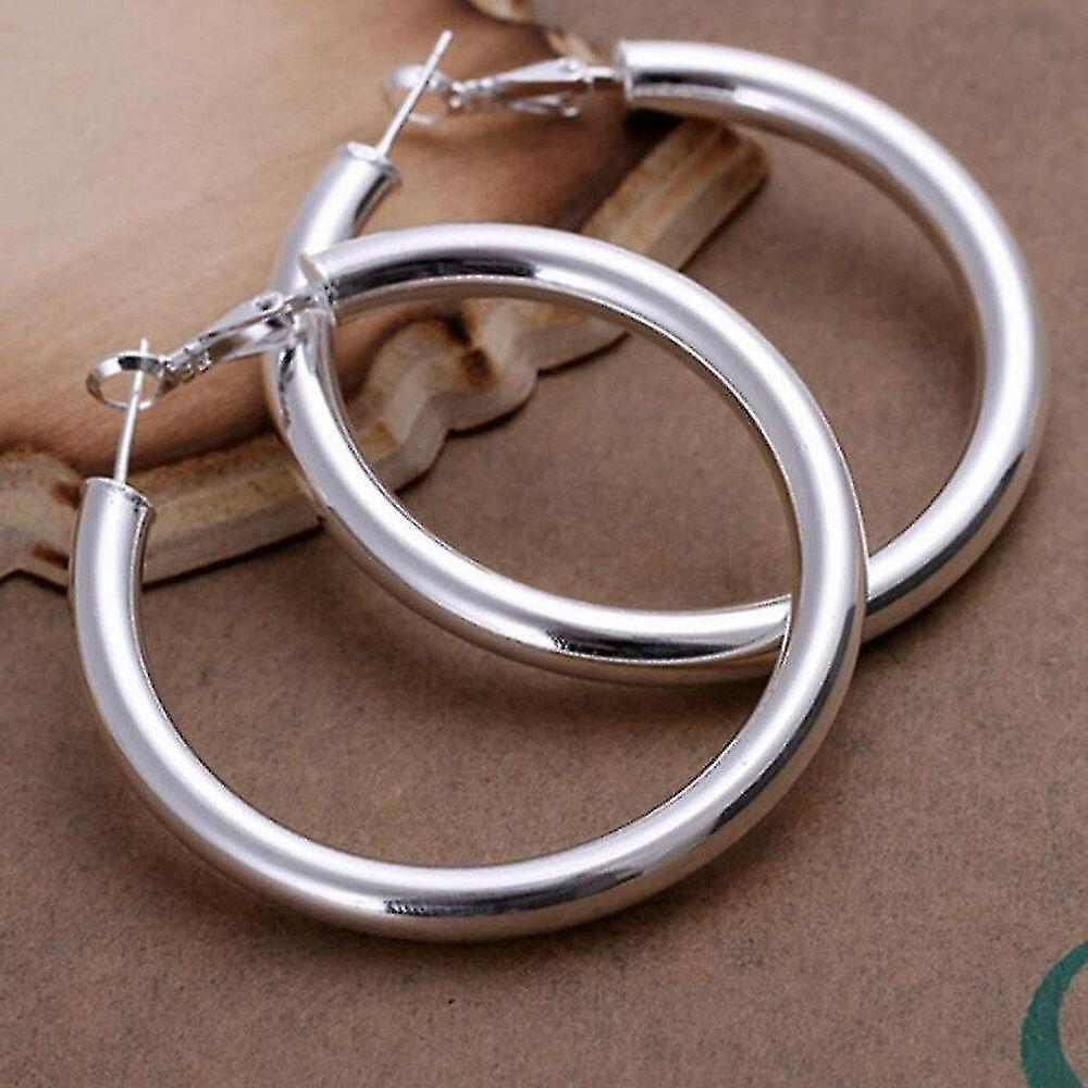 Foto 4 pulgar | Pendientes Huoguo De Aro Grande De Cobre Para Mujer (3 Unidades) - Venta Internacional.