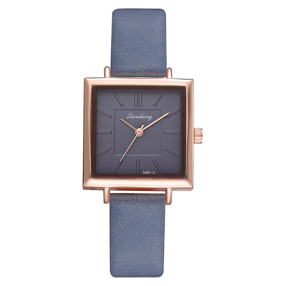Foto 2 pulgar | Reloj De Pulsera Huoguo Fashion Para Mujer  Piel De Cuarzo Y Acero Inoxidable - Venta Internacional.