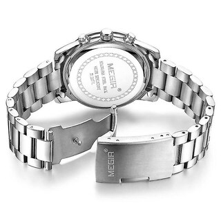 Foto 2 | Reloj Huoguo 2057 Cronógrafo De Cuarzo De Lujo Para Mujer - Venta Internacional.