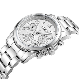 Foto 3 | Reloj Huoguo 2057 Cronógrafo De Cuarzo De Lujo Para Mujer - Venta Internacional.