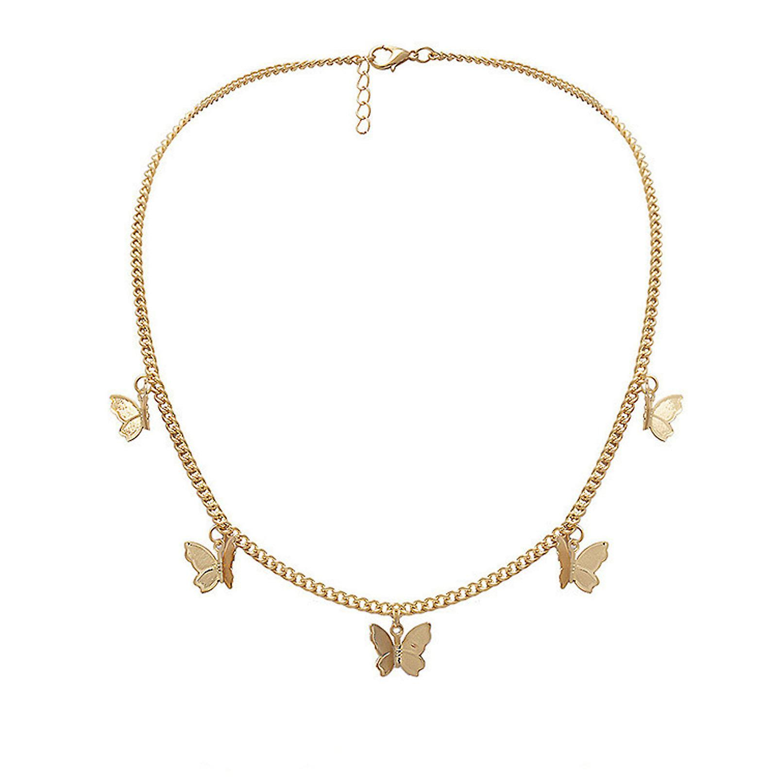 Foto 2 | Colgante Huoguo De Metal Con Borla En Forma De Mariposa Para Mujer - Venta Internacional.