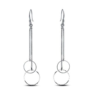 Foto 1 | Pendientes Huoguo Gancho De Cobre Para Mujer Con Colgante Redondo - Venta Internacional.