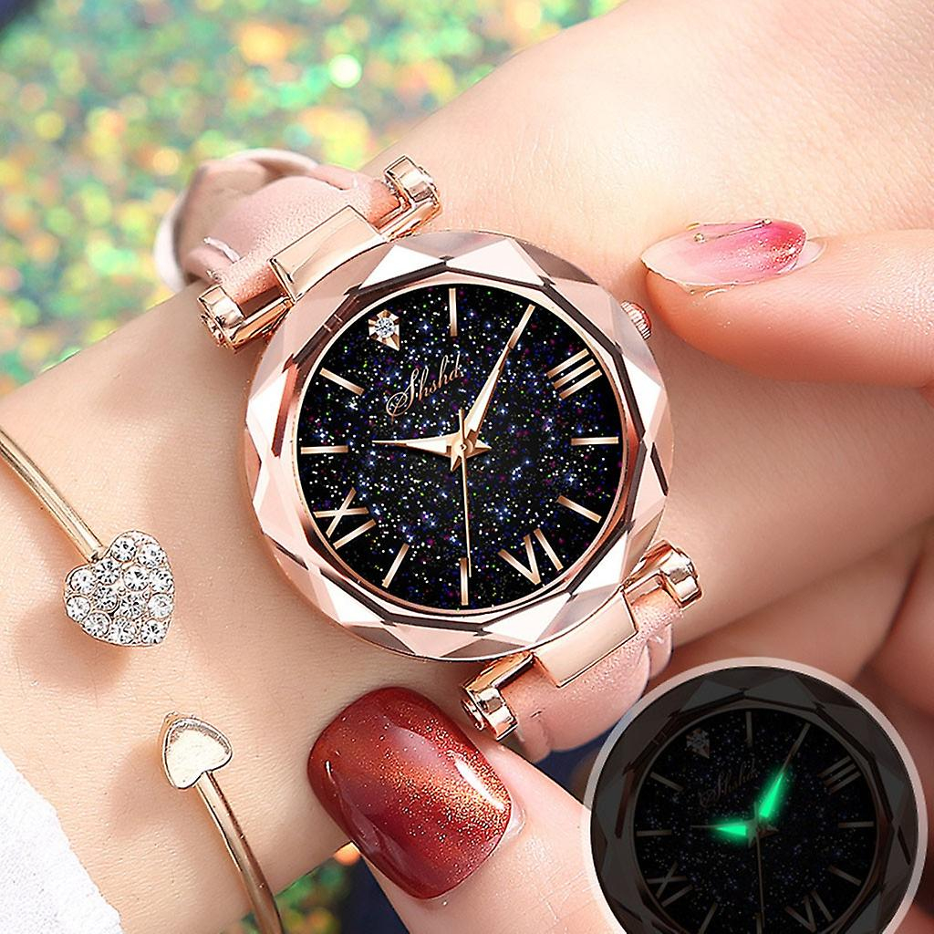 Foto 2 | Reloj Huoguo Unisex Stars Little Point Con Escala Romana - Venta Internacional.