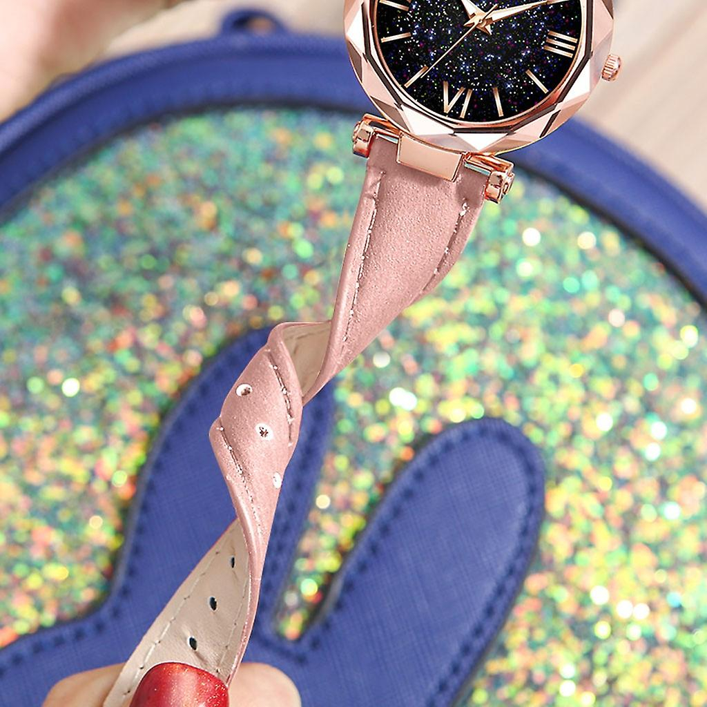 Foto 6 pulgar | Reloj Huoguo Unisex Stars Little Point Con Escala Romana - Venta Internacional.