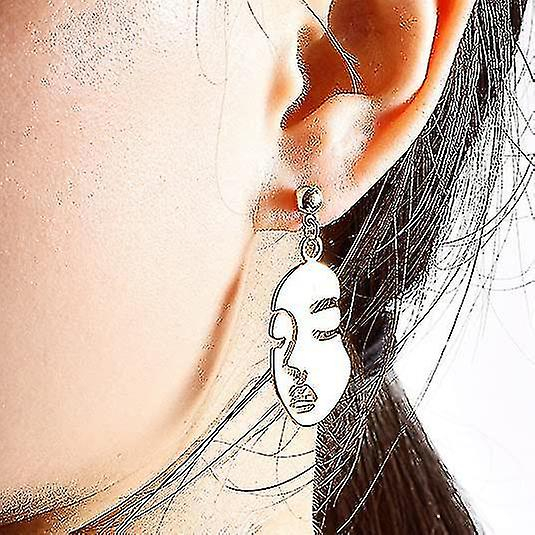Foto 3 pulgar | Pendientes Mookoo  Vintage  Dorados  Llamativos  Colgantes Para Niñas - Venta Internacional.