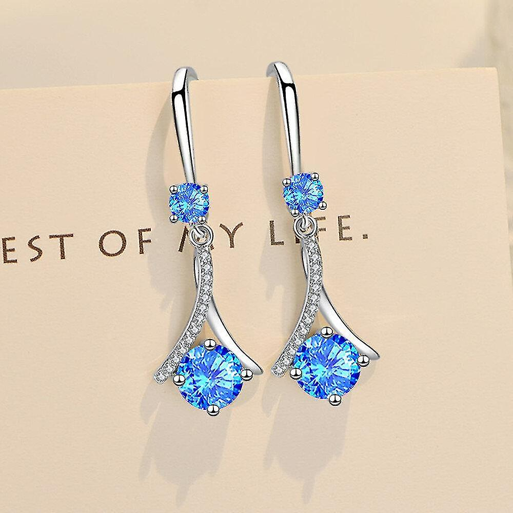 Foto 3 pulgar | Pendientes Huoguo De Cobre Con Forma De Gota De Agua Con Forma De Gota De Agua Con Forma De Gancho P - Venta Internac