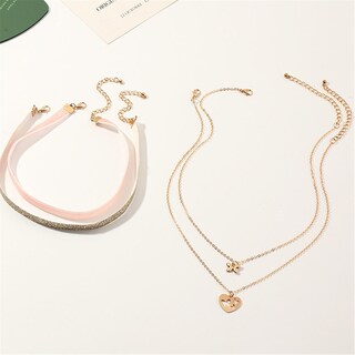 Foto 3 | Collar Huoguo Cadena Multicapa Con Forma De Mariposa Y Clavícula - Venta Internacional.