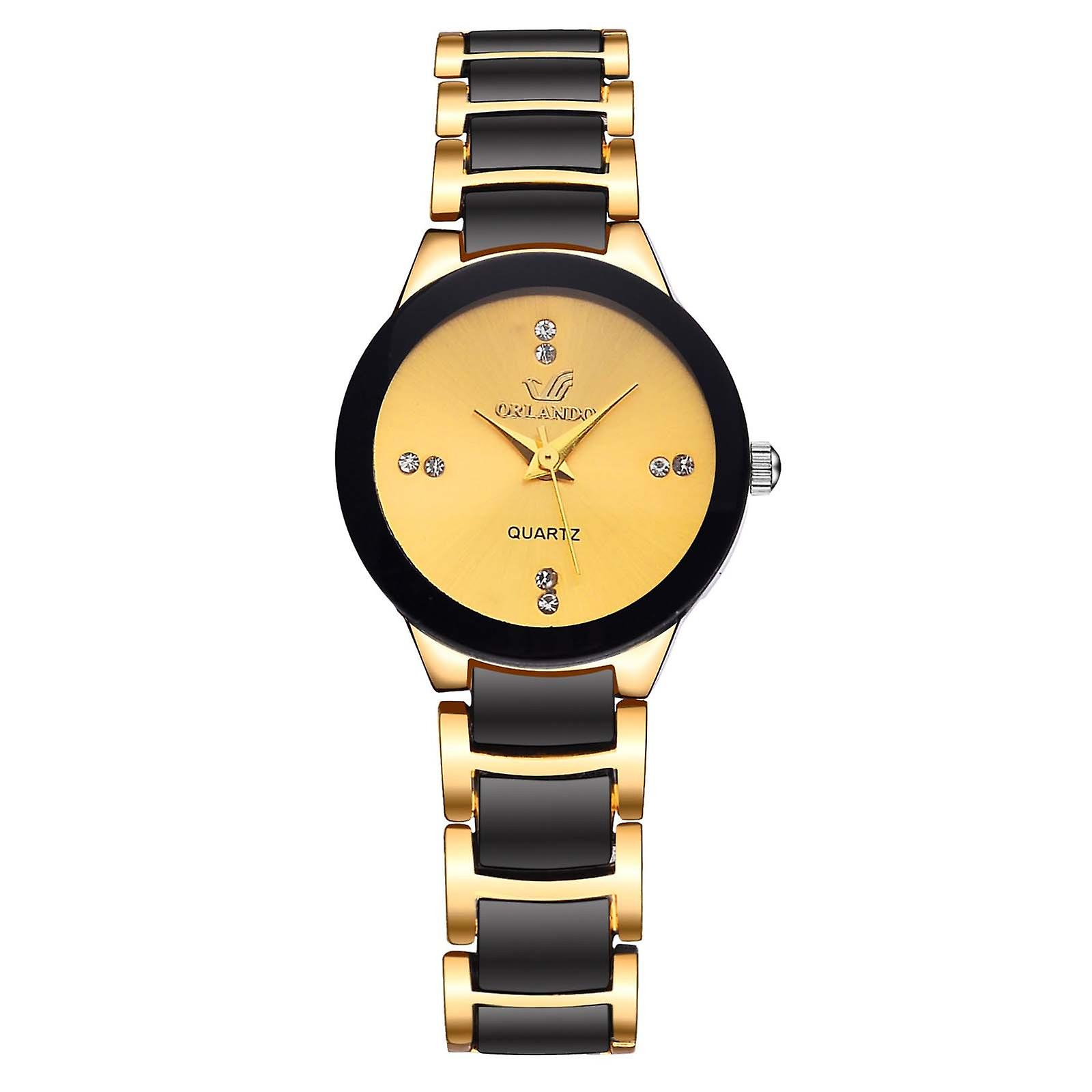 Foto 3 pulgar | Reloj Huoguo  Correa De Acero Inoxidable De Lujo Para Mujer - Venta Internacional.