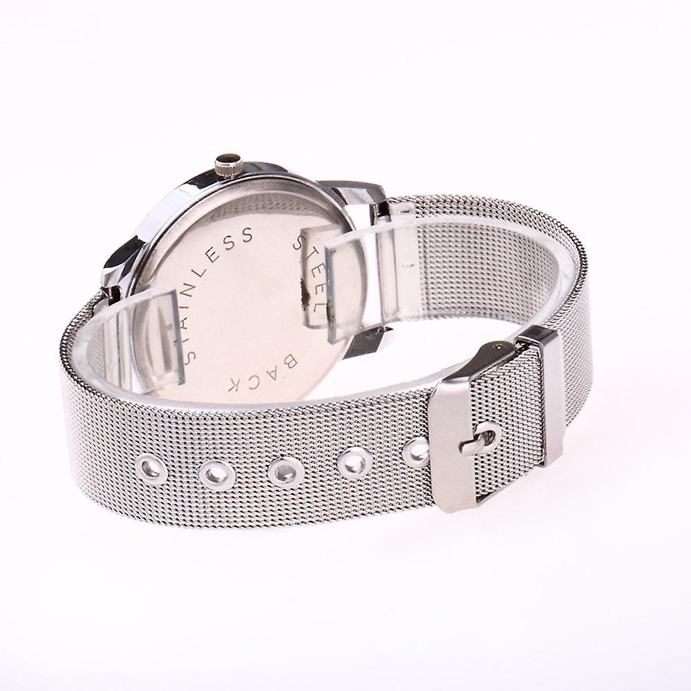 Foto 4 pulgar | Reloj De Pulsera Huoguo Fashion Para Mujer  Cristal Dorado  Acero Inoxidable - Venta Internacional.