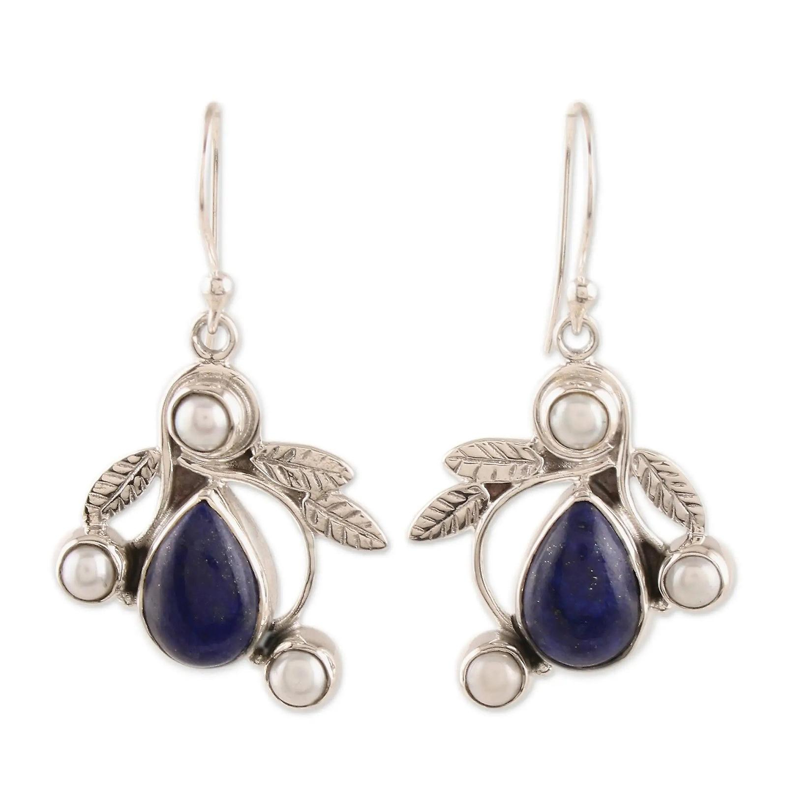 Foto 2 pulgar | Pendientes Huoguo Fashion De Aleación De Circonio Azul Con Incrustaciones Para Mujer - Venta Internacional.