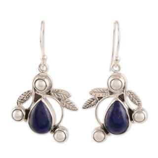 Foto 1 | Pendientes Huoguo Fashion De Aleación De Circonio Azul Con Incrustaciones Para Mujer - Venta Internacional.