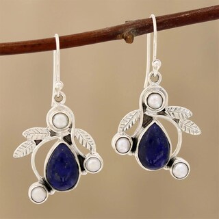 Foto 4 | Pendientes Huoguo Fashion De Aleación De Circonio Azul Con Incrustaciones Para Mujer - Venta Internacional.