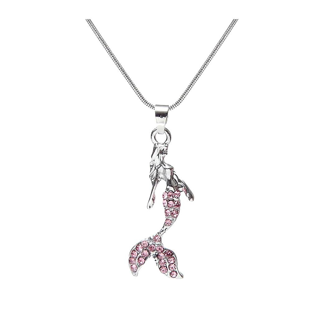 Foto 3 pulgar | Collar Con Colgante Huoguo Sea Ocean Mermaid Para Mujer - Venta Internacional.