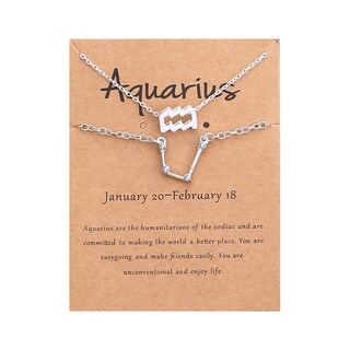 Foto 1 | Conjunto De Joyas Collar Con Doce Constelaciones Y Pulsera De Diamantes - Venta Internacional.