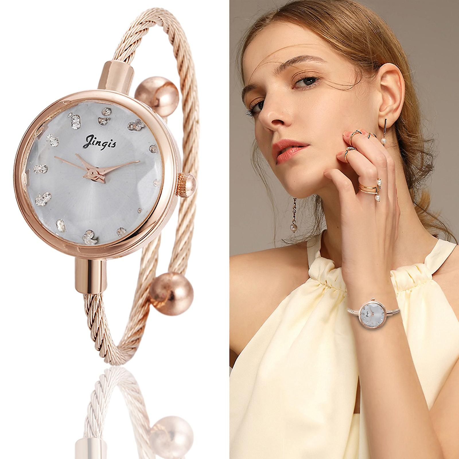 Foto 2 | Reloj Huoguo Exquisita Pulsera De Moda De Cuarzo Para Mujer - Venta Internacional.