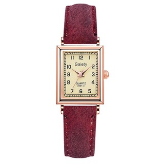 Foto 1 | Reloj Huoguo Correa De Poliuretano De Lujo Para Mujer Y Mujer Borde En Oro Rosa - Venta Internacional.