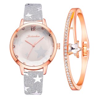 Foto 1 | Reloj Huoguo Elegante Y Minimalista Piel De Cuarzo Para Mujer - Venta Internacional.