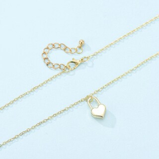 Foto 4 | Collar Huoguo Fashion Rose Love Heart Diamond Para Mujer - Venta Internacional.