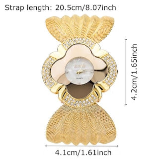 Foto 3 | Pulsera De Lujo Huoguo Con Forma De Mariposa Con Diamantes Brillantes Para Mujer - Venta Internacional.