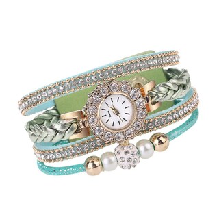 Foto 1 | Reloj Huoguo Weave Wrap Quartz Wrap Pulsera Vintage Para Mujer - Venta Internacional.