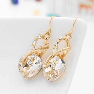 Foto 3 | Conjunto De Joyas Huoguo Fashion 2017 Con Forma De Corazón De Cristal - Venta Internacional.