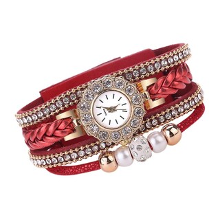 Foto 1 | Reloj Huoguo Weave Wrap Quartz Wrap Pulsera Vintage Para Mujer - Venta Internacional.
