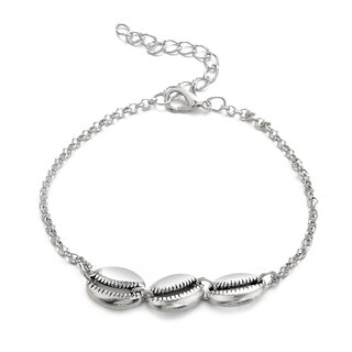Foto 4 | Juego De Tobilleras Y Pulseras Para Mujer Joyería De Aleación Bohemia Wave - Venta Internacional.