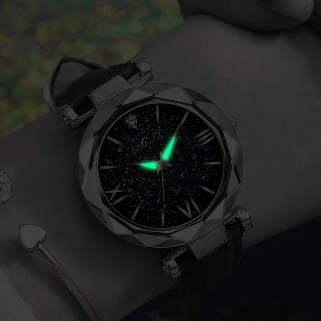 Foto 4 pulgar | Reloj Huoguo Unisex Stars Little Point Con Escala Romana - Venta Internacional.