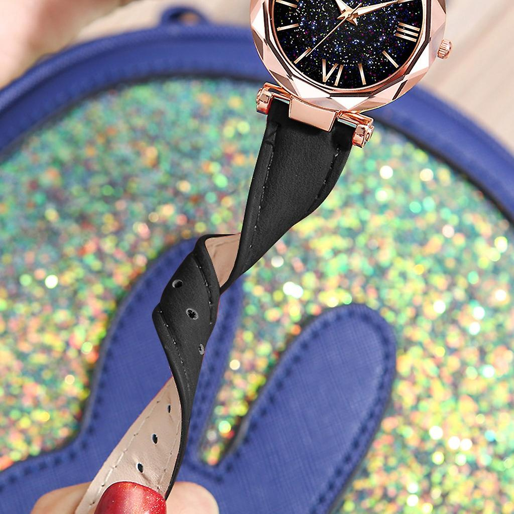 Foto 5 pulgar | Reloj Huoguo Unisex Stars Little Point Con Escala Romana - Venta Internacional.