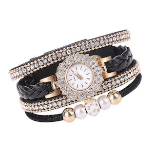 Foto 1 | Reloj Huoguo Weave Wrap Quartz Wrap Pulsera Vintage Para Mujer - Venta Internacional.