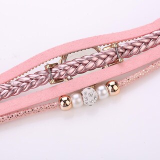 Foto 4 | Reloj Huoguo Weave Wrap Quartz Wrap Pulsera Vintage Para Mujer - Venta Internacional.