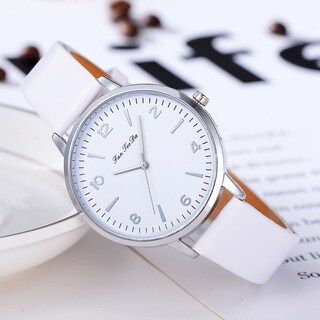 Foto 3 | Reloj Huoguo: Correa De Piel Elegante Y Minimalista Para Mujer - Venta Internacional.
